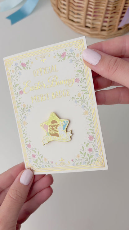 Good Egg Member Easter Merit Badge Enamel Pin