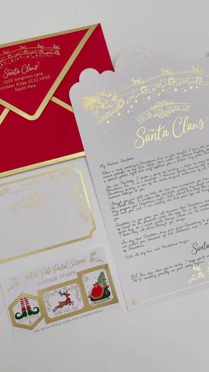 Personalised Letter From Santa Claus