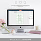 Gingham Green | Printable Baby Shower By Mail Invitation