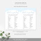 Stripe Blue | Printable Baby Shower Games Bundle - Black Bow Studio