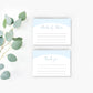Stripe Blue | Printable Baby Shower Games Bundle - Black Bow Studio