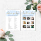 Watercolour Blue | Printable Baby Shower Games Bundle
