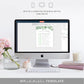 Everly Greenery | Printable Baby Shower Games Bundle