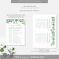 Everly Greenery | Printable Baby Shower Games Bundle