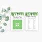 Nantucket Palm | Printable Baby Shower Games Bundle - Black Bow Studio