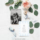 Gingham Blue Pumpkin | Printable Baby Shower Invitation Suite
