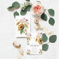 Mews Floral White | Printable Baby Shower Invitation