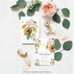 Mews Floral White | Printable Baby Shower Invitation