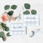 Gingham Blue | Printable Baby Shower Invitation Suite - Black Bow Studio