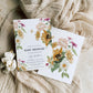Mews Floral White | Printable Baby Shower Invitation Suite Template