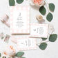 Gingham Pink Bunny | Printable Baby Shower Invitation Suite Template