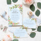 Trianon Blue | Printable Baby Shower Invitation Suite - Black Bow Studio