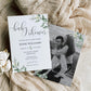Muted Greenery | Printable Baby Shower Invitation