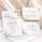 Muted Greenery | Printable Baby Shower Invitation Suite