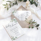Muted Greenery | Printable Baby Shower Invitation Suite