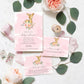 Oh Deer Pink | Baby Shower Invitation Suite - Black Bow Studio