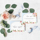 Quinn Floral Blue | Printable Baby Shower Invitation Suite