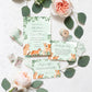 Woodland Animals Green | Printable Baby Shower Invitation Suite