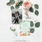 Woodland Animals Green | Printable Baby Shower Invitation Suite