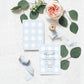 Gingham Blue | Printable Baby Sprinkle Invitation Suite Template