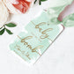 Watercolour Green | Printable Bath Bomb Favour Tags