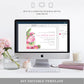Laguna Flamingo | Printable Bachelorette Weekend Invitation Suite - Black Bow Studio