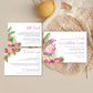 Laguna Flamingo | Printable Bachelorette Weekend Invitation Suite - Black Bow Studio