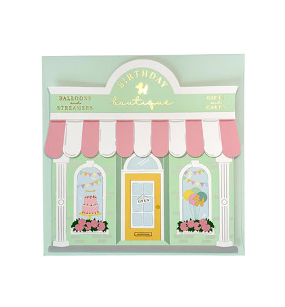 Birthday Boutique Birthday Greeting Card