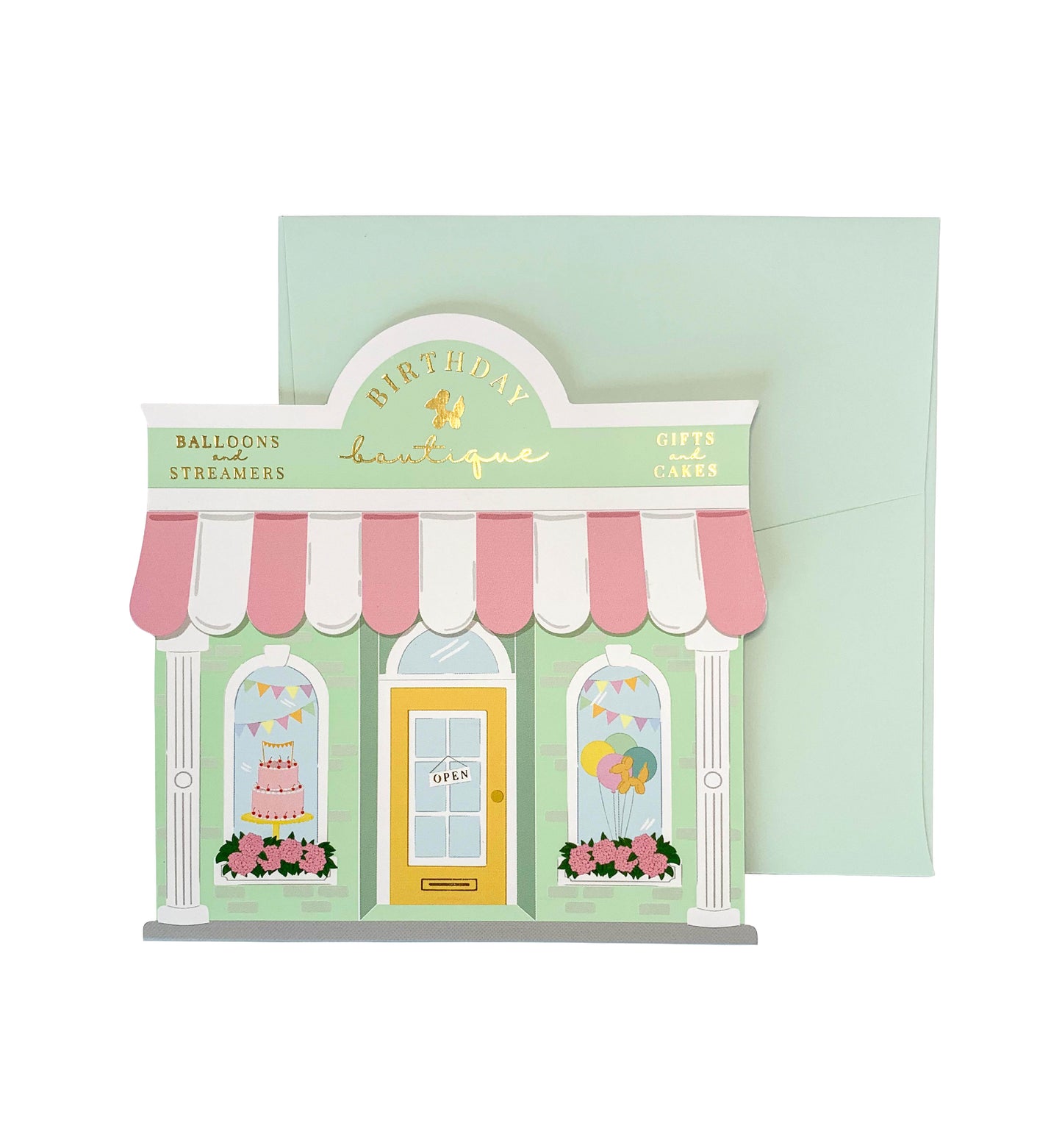 Birthday Boutique Mint Green | Birthday Greeting Card