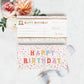 Dot Multi | Printable Birthday Cheque Gift Voucher Template
