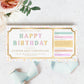 Dot Pastel Blue Multi | Printable Custom Gift Voucher