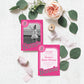 Barbie Party Hot Pink Silver | Printable Birthday Invitation Template