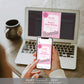 Barbie Party Pink Silver | Printable Birthday Invitation Template