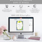 Positano Lemons | Printable Birthday Party Invitation Template
