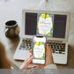 Positano Lemons | Printable Birthday Party Invitation Template