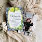 Positano Lemons | Printable Birthday Party Invitation Template