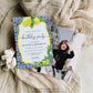 Positano Lemons | Printable Birthday Party Invitation Template