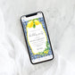 Positano Lemons | Printable Smartphone Birthday Party Invitation Template