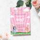 Bluey Pink | Printable Birthday Invitation Template