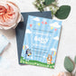 Bluey Blue | Printable Birthday Invitation Template - Black Bow Studio