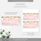 Watercolour Pink | Printable Birthday Boarding Pass - Black Bow Studio