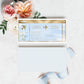 Watercolour Blue | Printable Boarding Pass - Black Bow Studio