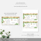 Nantucket Palm | Printable Boarding Pass - Black Bow Studio