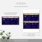 Paintly Navy Blue | Printable Boarding Pass - Black Bow Studio