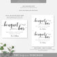 Leyton Script | Printable Bouquet Bar Sign
