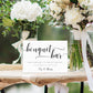 Leyton Script | Printable Bouquet Bar Sign