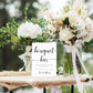 Leyton Script | Printable Bouquet Bar Sign