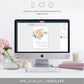 Cambridge Floral Multi | Printable Bouquet Bar Sign Template