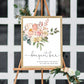 Cambridge Floral Multi | Printable Bouquet Bar Sign Template