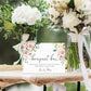 Darcy Floral Pink | Printable Bouquet Bar Sign Template